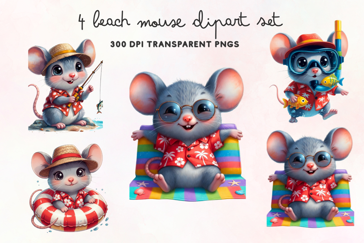 Summer Watercolor Clipart Image 11