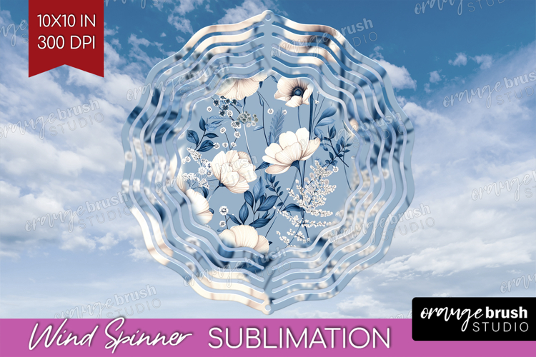 Blue Flowers Clipart Image 13