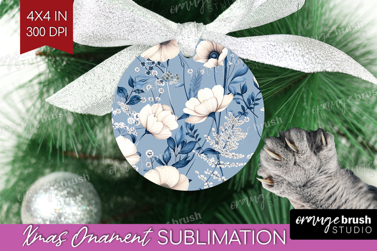 Wildflowers Ornament PNG - Summer Floral PNG Sublimation
