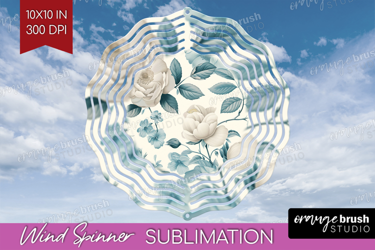 Blue Flowers Clipart Image 12