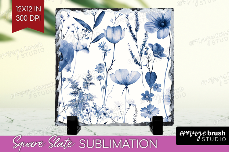 Blue Flowers Clipart