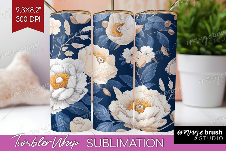 Blue Flowers Clipart Image 10