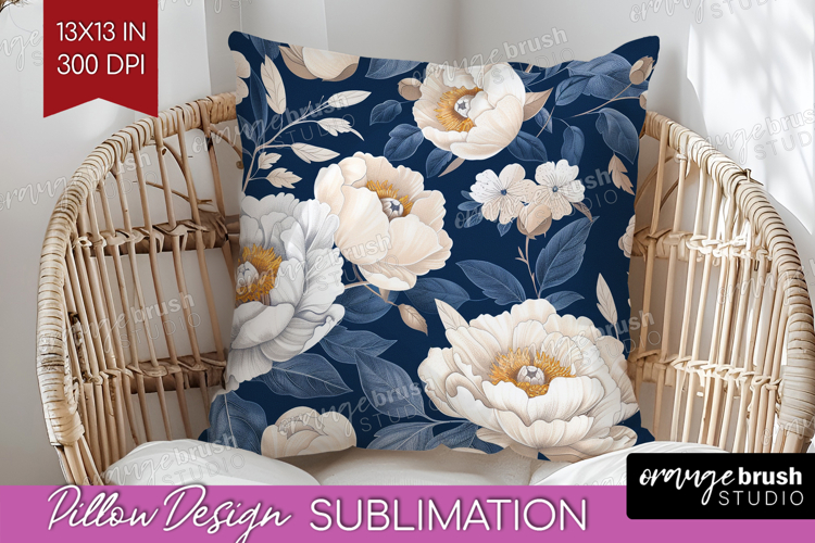 Blue Flowers Clipart Image 7