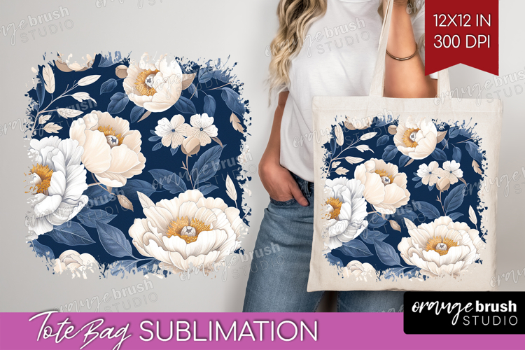 Blue Flowers Clipart Image 3