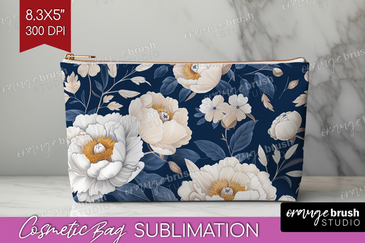 Blue Flowers Clipart Image 3