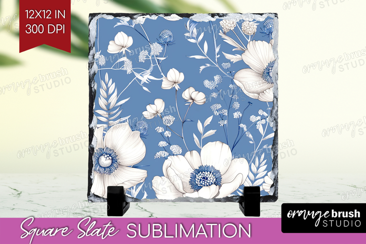 Blue Flowers Clipart Image 20