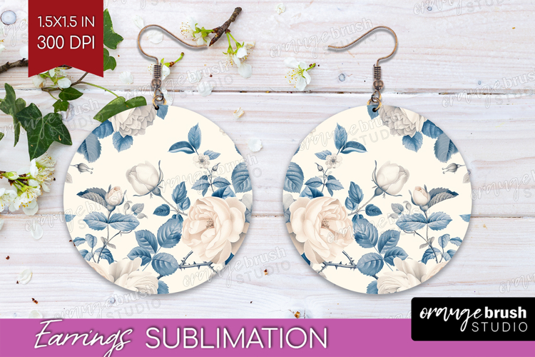 Blue Flowers Clipart Image 13