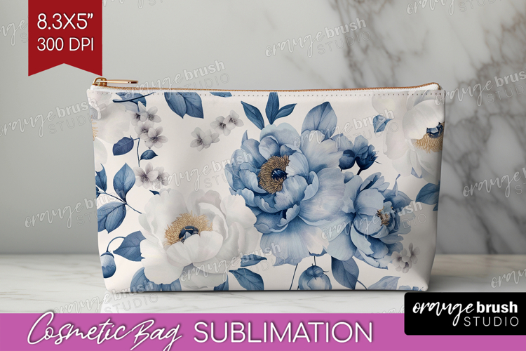 Blue Flowers Clipart Image 22