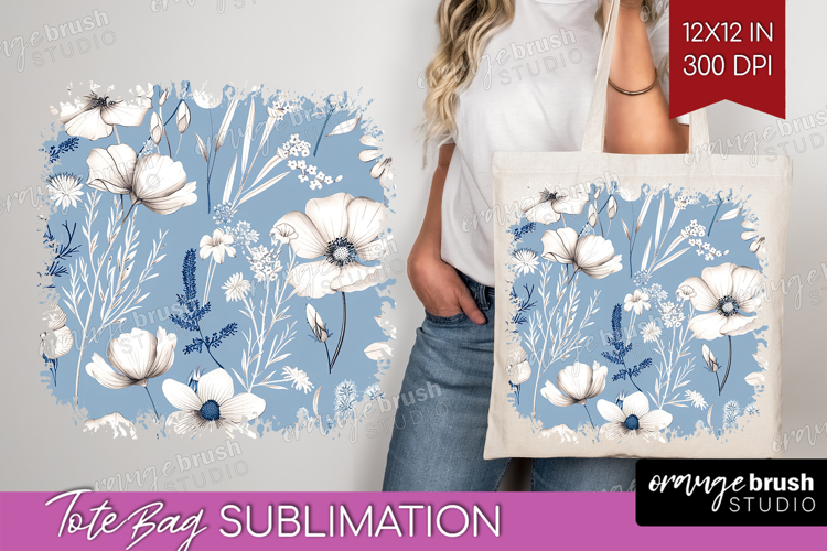 Blue Flowers Clipart Image 21