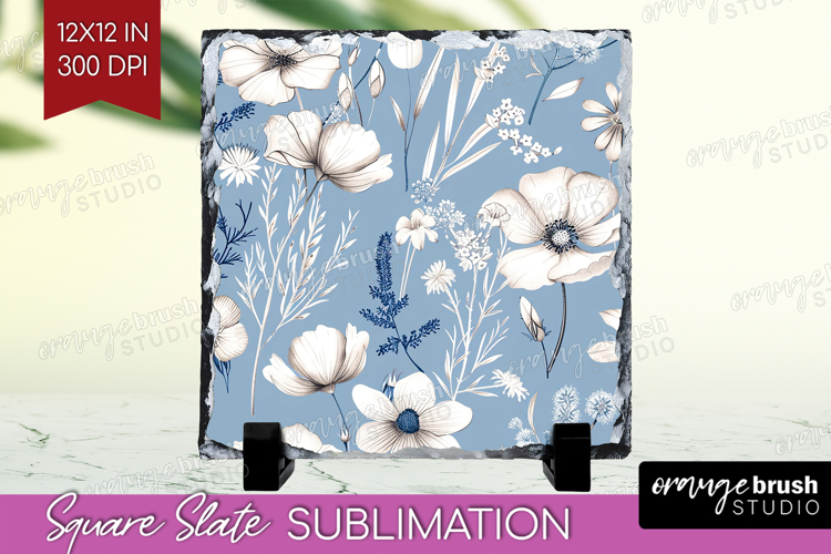 Blue Flowers Clipart Image 17