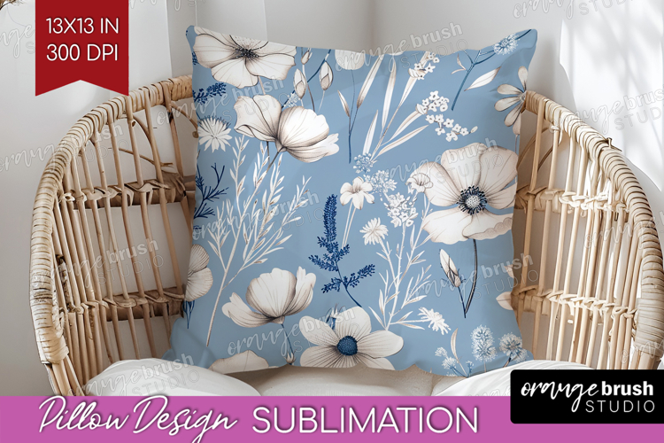 Blue Flowers Clipart