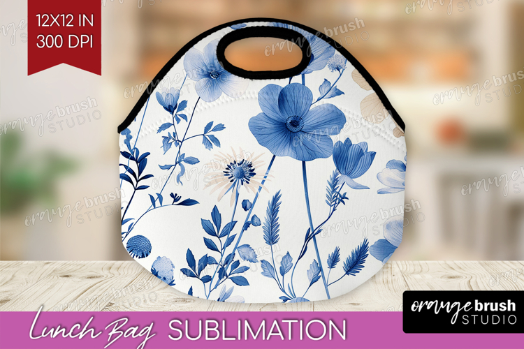 Blue Flowers Clipart Image 9