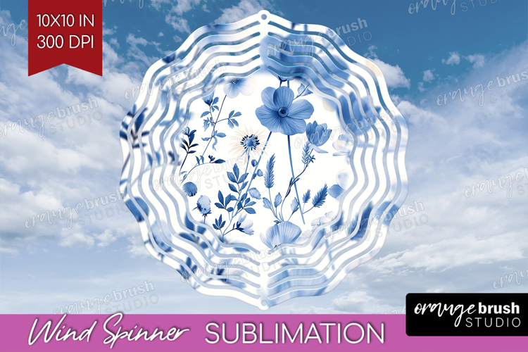 Blue Flowers Clipart Image 24
