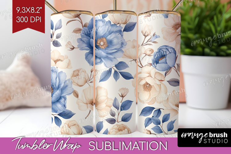 Blue Flowers Clipart