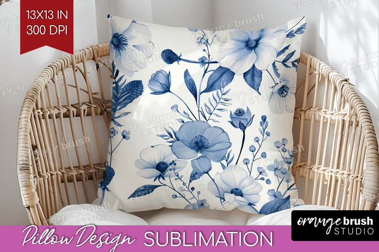 Blue Flowers Clipart Image 21