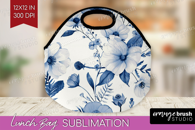 Blue Flowers Clipart Image 7