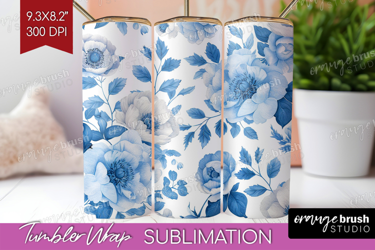 Blue Flowers Clipart Image 22