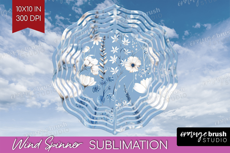 Blue Flowers Clipart Image 19