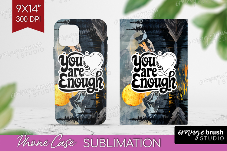 Inspirational Quote Phone Case PNG - Boho Case PNG