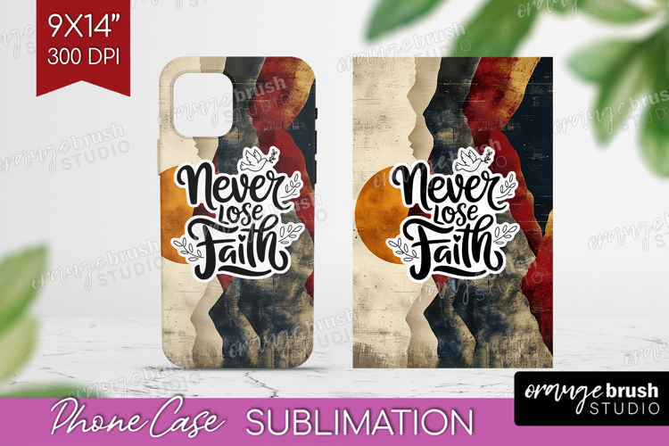 Inspirational Quote Phone Case PNG - Boho Case PNG