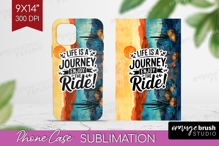 Inspirational Quote Phone Case PNG - Boho Case PNG
