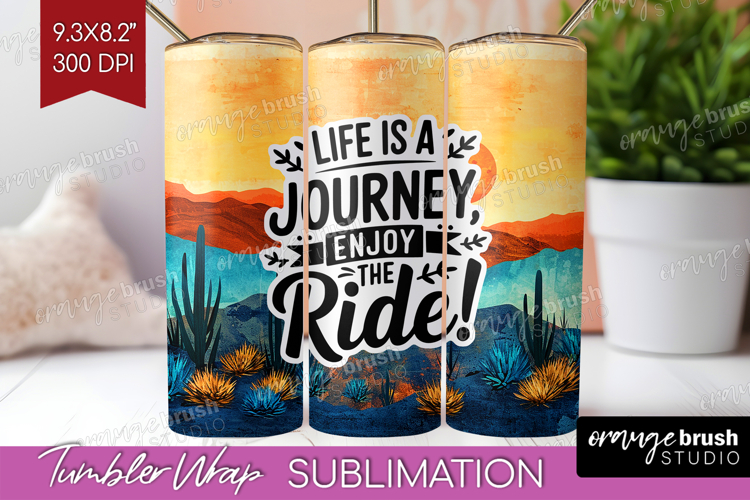 Tumbler Sublimation Wrap Quotes Image 4