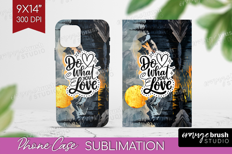 Inspirational Quote Phone Case PNG - Boho Case PNG
