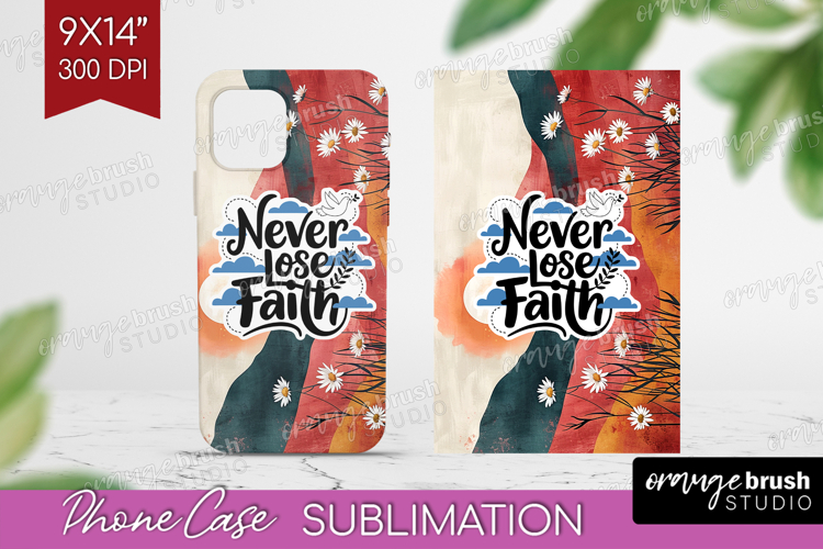 Inspirational Quote Phone Case PNG - Boho Case PNG