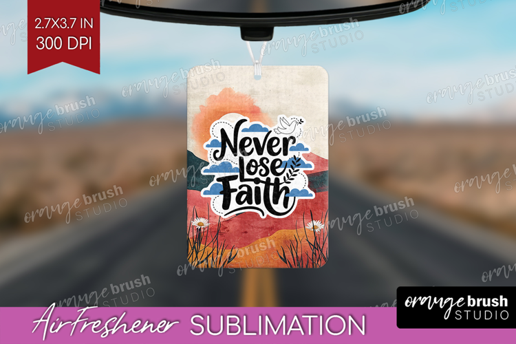 Inspirational Quote Air Freshener PNG - Boho PNG Sublimation
