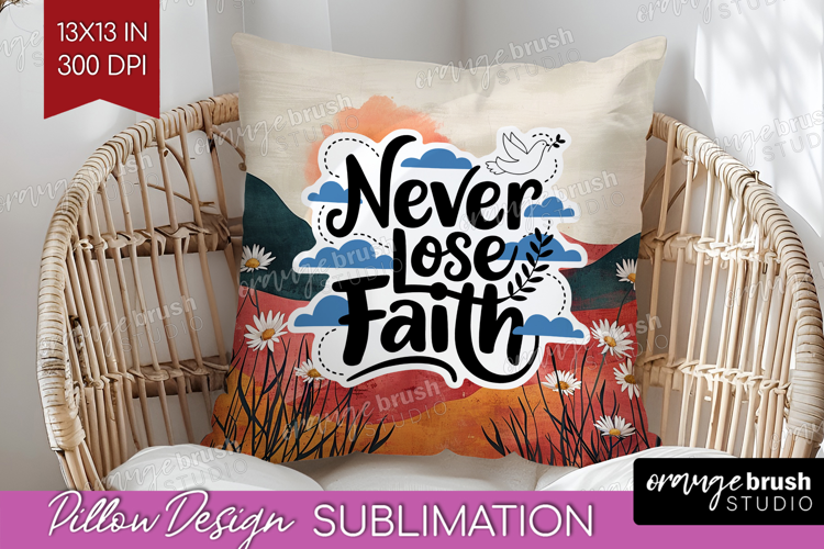 Inspirational Quote Pillow Sublimation - Boho Pillow Cover