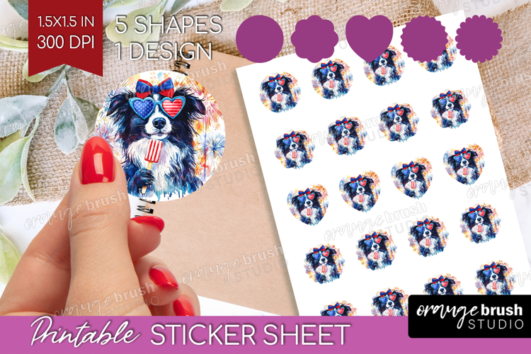 Border Collie Clipart Image 10