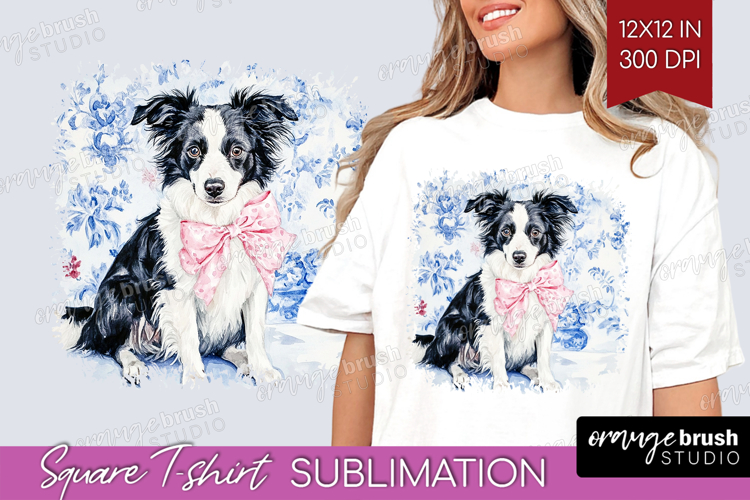 Border Collie Clipart Image 19