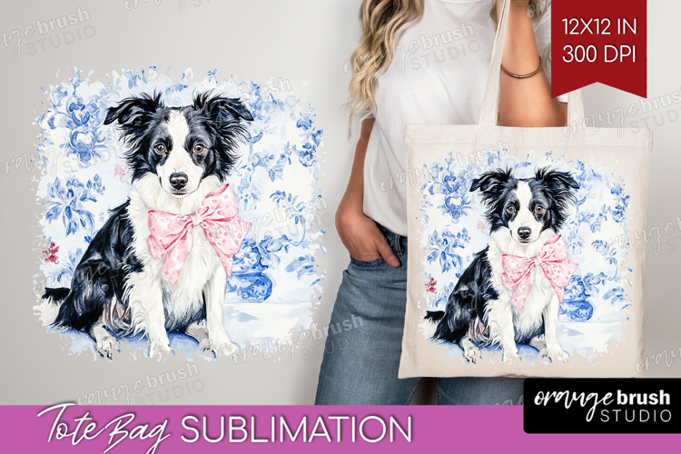Border Collie Clipart Image 10