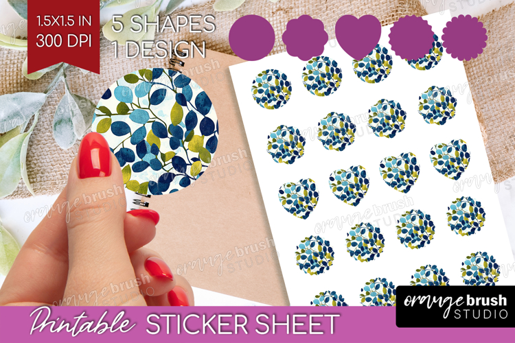 Eucalyptus Leaves Clipart Image 23