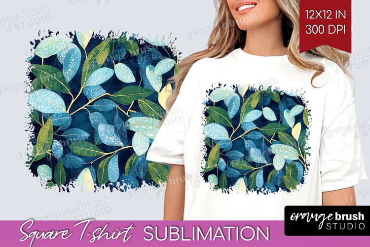Eucalyptus Leaves Clipart Image 9