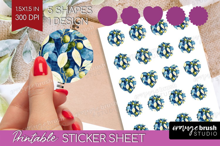 Eucalyptus Leaves Clipart Image 20