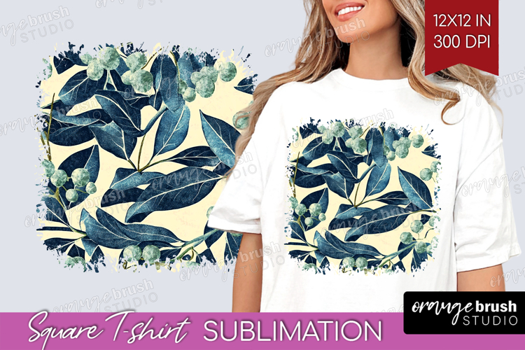 Eucalyptus Leaves Clipart Image 7