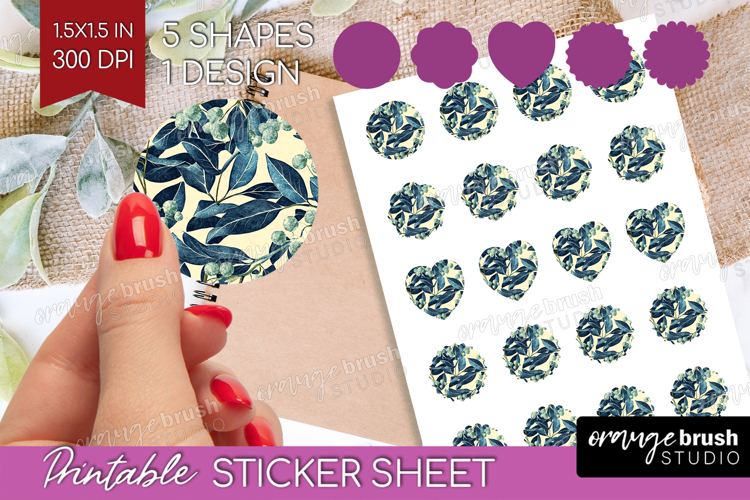 Eucalyptus Leaves Clipart Image 19