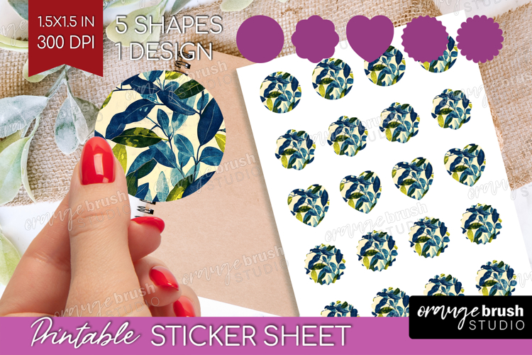 Eucalyptus Leaves Clipart Image 17