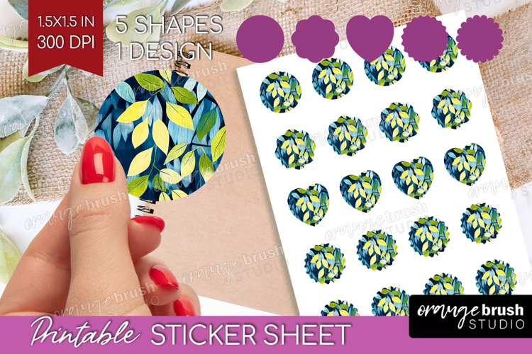 Eucalyptus Leaves Clipart Image 16