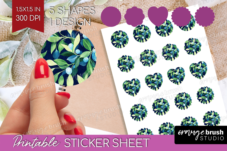 Eucalyptus Leaves Clipart Image 13