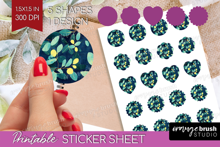 Eucalyptus Leaves Clipart Image 11