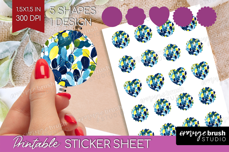 Eucalyptus Leaves Clipart Image 10