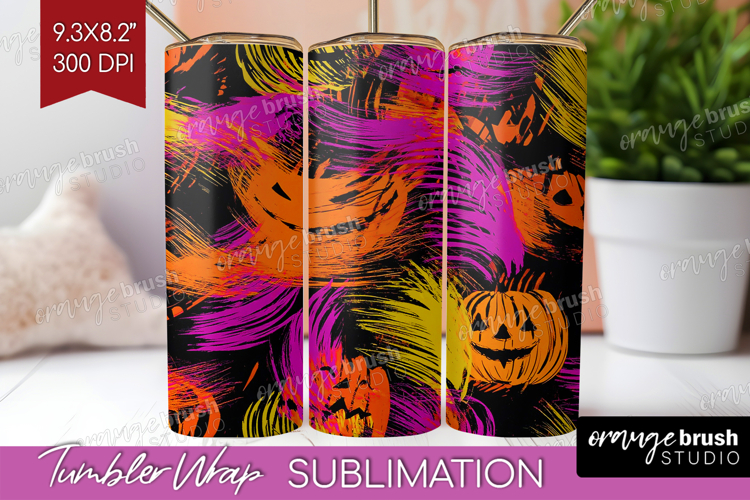 Halloween Tumbler Wrap Image 24