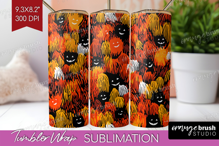 Halloween Tumbler Wrap Image 22