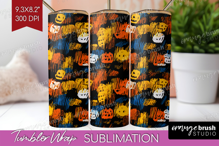 Halloween Tumbler Wrap Image 11
