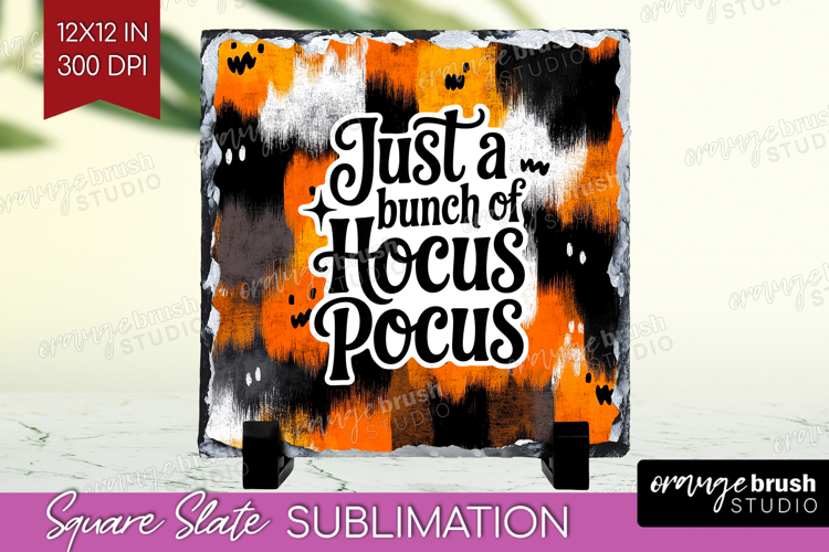 Halloween Quote Slate PNG - Sarcastic Square Slate