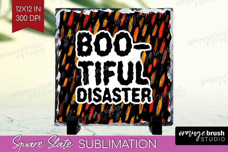 Halloween Quote Slate PNG - Sarcastic Square Slate