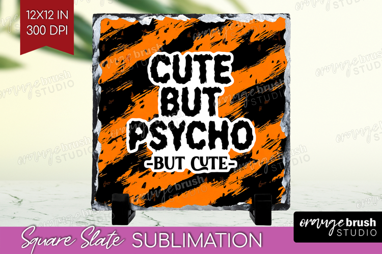Halloween Quote Slate PNG - Sarcastic Square Slate