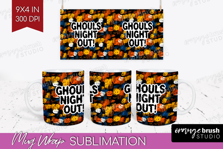 Halloween Quote Mug Wrap - Sarcastic Mug PNG Sublimation